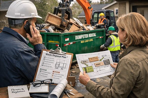 Organized project planning and debris handling